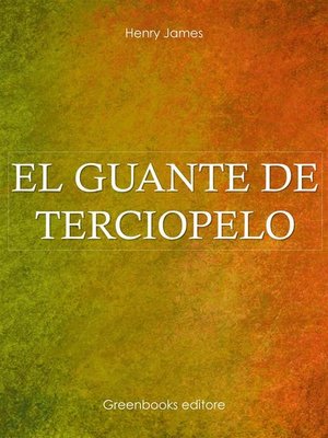 cover image of El guante de terciopelo